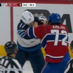 Adam Lowry vs Arber Xhekaj Jan 17, 2023