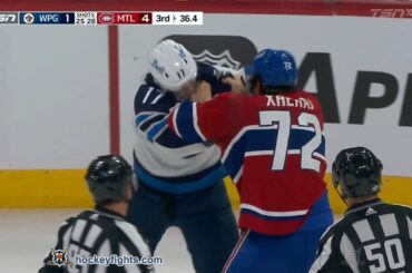 Adam Lowry vs Arber Xhekaj Jan 17, 2023