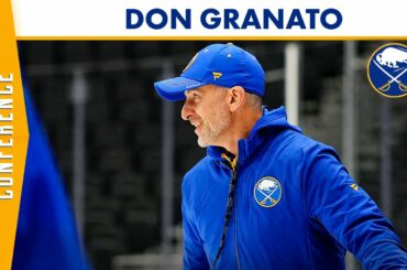"Today Was A Day To Push Really Hard" | Buffalo Sabres Coach Don Granato Ahead Of Road Swing