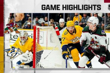 Coyotes @ Predators 2/13 | NHL Highlights 2023