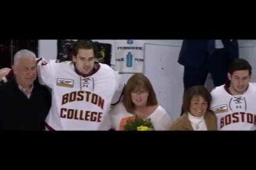 Men's Hockey: Senior Day Ceremony (Mar. 1, 2019)