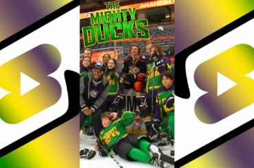 Zegras Behind the Scenes with Mighty Ducks Cast