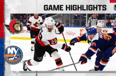 Senators @ Islanders 2/14 | NHL Highlights 2023