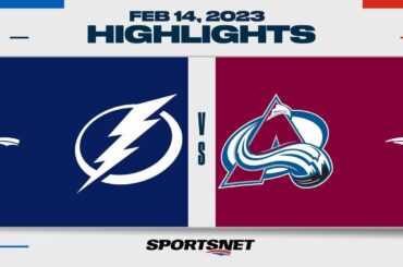 NHL Highlights | Lightning vs. Avalanche - February 14, 2023