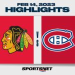 NHL Highlights | Blackhawks  vs. Canadiens - February 14, 2023