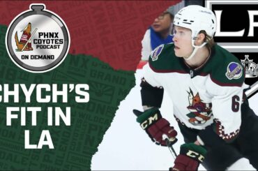 How would Coyotes defenseman Jakob Chychrun fit in with the LA Kings?