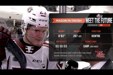 Get to Know - Mason McTavish - NHL Draft