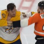 Nic Deslauriers And Tanner Jeannot Drop The Gloves