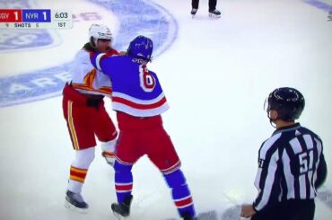 Jacob Trouba vs Chris Tanev Feb 6, 2023