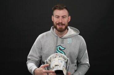 Grubauer Makes Custom Mask for HFC