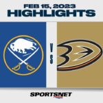 NHL Highlights | Sabres vs. Ducks - February 15, 2023