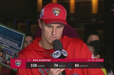 Nick Bjugstad -- Florida Panthers vs. Washington Capitals 02/22/2018