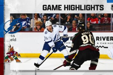 Lightning @ Coyotes 2/15 | NHL Highlights 2023