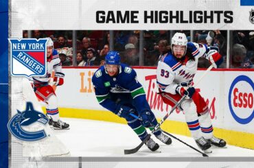 Rangers @ Canucks 2/15 | NHL Highlights 2023