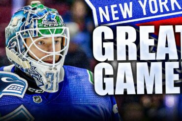 ANOTHER GREAT GAME FOR TEAM TANK: VANCOUVER CANUCKS LOSE 6-4 TO THE NEW YORK RANGERS (Kuzmenko) NHL