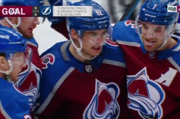 Artturi Lehkonen 1+0 vs Tampa