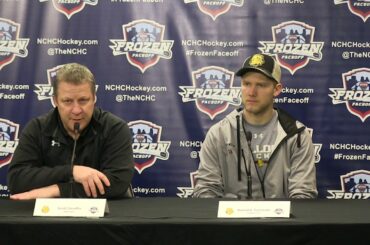NCHC Frozen Face-off pre-tournament press conference (3/16/17)
