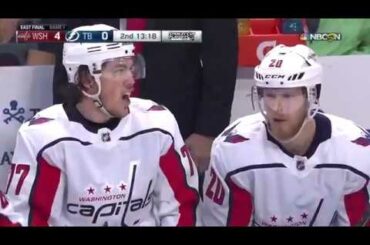 Lars Eller pads lead with PPG, Alex Ovechkin grabs a point vs Lightning (2018)