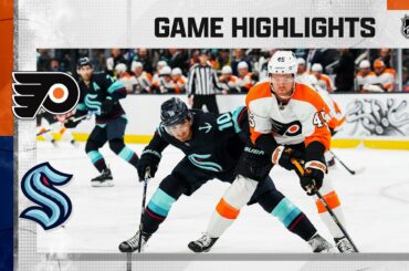 Flyers @ Kraken 2/16 | NHL Highlights 2023
