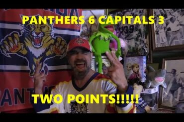Florida Panthers Beat Washington Capitals 6-3 Moving on Up!