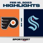 NHL Highlights | Flyers vs. Kraken - February 16, 2023