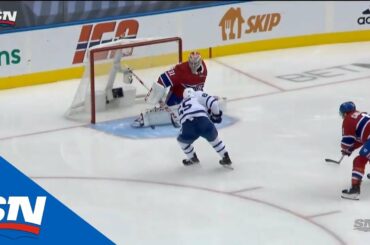 Ilya Mikheyev Opens Scoring For The Maple Leafs Just Seconds Into Game