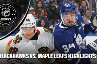 Chicago Blackhawks vs. Toronto Maple Leafs | Full Game Highlights