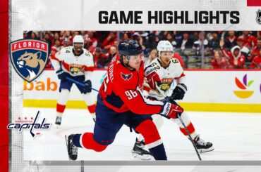 Panthers @ Capitals 2/16 | NHL Highlights 2023
