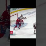 GOAL  Justin Barron  Montreal vs Chicago  NHL 2022 23#shorts