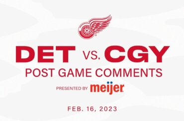 David Perron, Magnus Hellberg, and Derek Lalonde On the Red Wings 5-game Win Streak