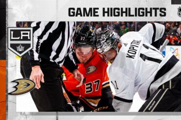 Kings @ Ducks 2/17 | NHL Highlights 2023