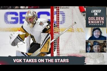 Vegas Golden Knights take on the Dallas Stars, Crossover edition with Locked on Stars!