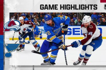 Avalanche @ Blues 2/18 | NHL Highlights 2023