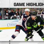 Blue Jackets @ Stars 2/18 | NHL Highlights 2023