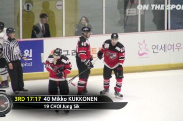 GOAL | Mikko KUKKONEN | 2016. 9. 13 | High1 vs Daemyung Killer Whales