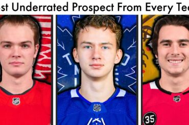 The MOST UNDERRATED Prospect From EVERY NHL Team! (Top 32 Team Prospect Rankings & NHL Trade Rumors)