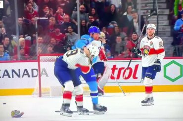 Matthew Tkachuk vs Mike Matheson Jan 19, 2023