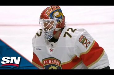 Predators' Colton Sissons ROOFS A Backhander On Breakaway To End Sergei Bobrovsky's Night