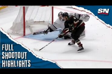 Arizona Coyotes at Los Angeles Kings | FULL Shootout Highlights - February 18, 2023