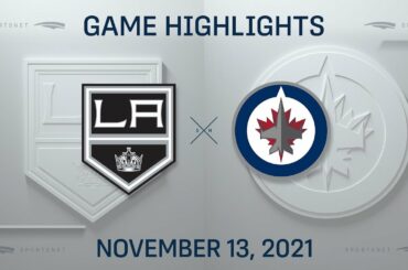 NHL Highlights | Kings vs. Jets  - Nov 13, 2021