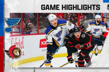 Blues @ Senators 2/19 | NHL Highlights 2023
