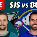Buffalo Sabres vs. San Jose Sharks | NHL Livestream (Live Reaction + Play by Play)