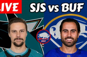 Buffalo Sabres vs. San Jose Sharks | NHL Livestream (Live Reaction + Play by Play)