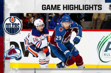 Oilers @ Avalanche 2/19 | NHL Highlights 2023