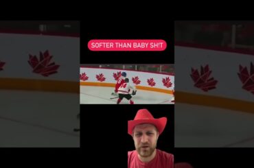 Zach Dean Gets Ejected For Clean Hit #worldjuniors #hockeyhits #teamcanada #hockeyboys