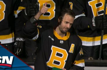 Bruins Honour David Krejci With Ceremony For Reaching 1000-Game Milestone