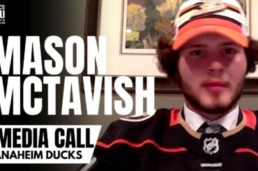 Mason Mctavish Reacts to Being Selected 3rd Overall by Anaheim Ducks & Talks Playing in Peterborough