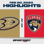 NHL Highlights | Ducks vs. Panthers - February 20, 2023
