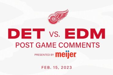 Pius Suter, Robby Fabbri, and Derek Lalonde on Wednesday night's Shootout Win vs. Edmonton