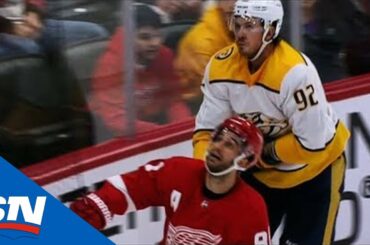 Puck Hits Netting But Refs Miss It & Matt Duchene Scores